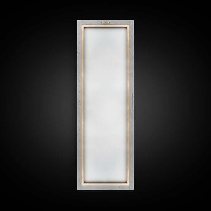 White on White Plaster Texture Study Framed Canvas Print, Minimalist Art, Printables, Living Room Decor, Fine Art, Minimal, MIN-1x3-52