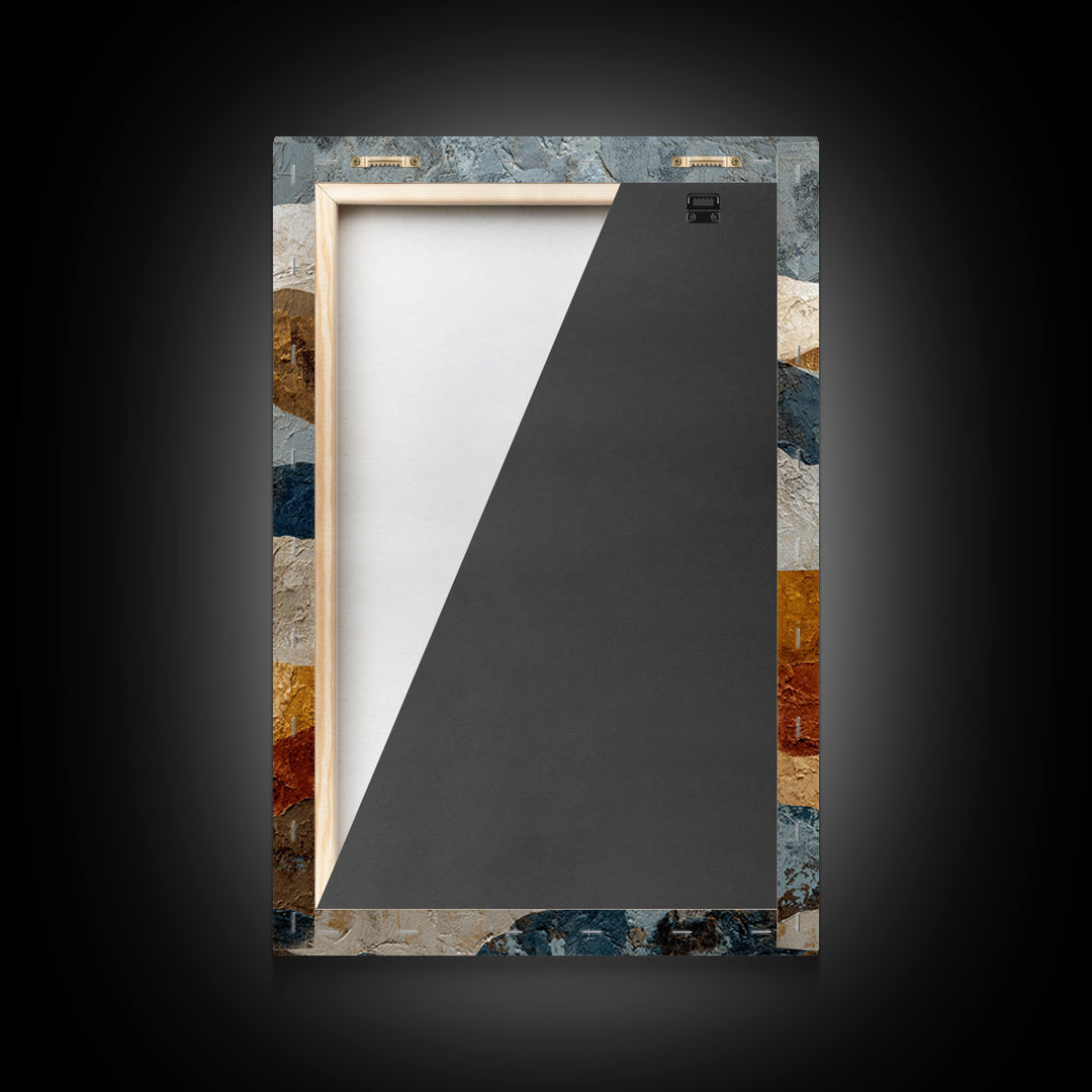 Tiny Sailboat under Open Sky Framed Canvas Print, Minimalist Art, Poster, Living Room Decor, Fine Art, Minimal, Boho, MIN-2x3-22