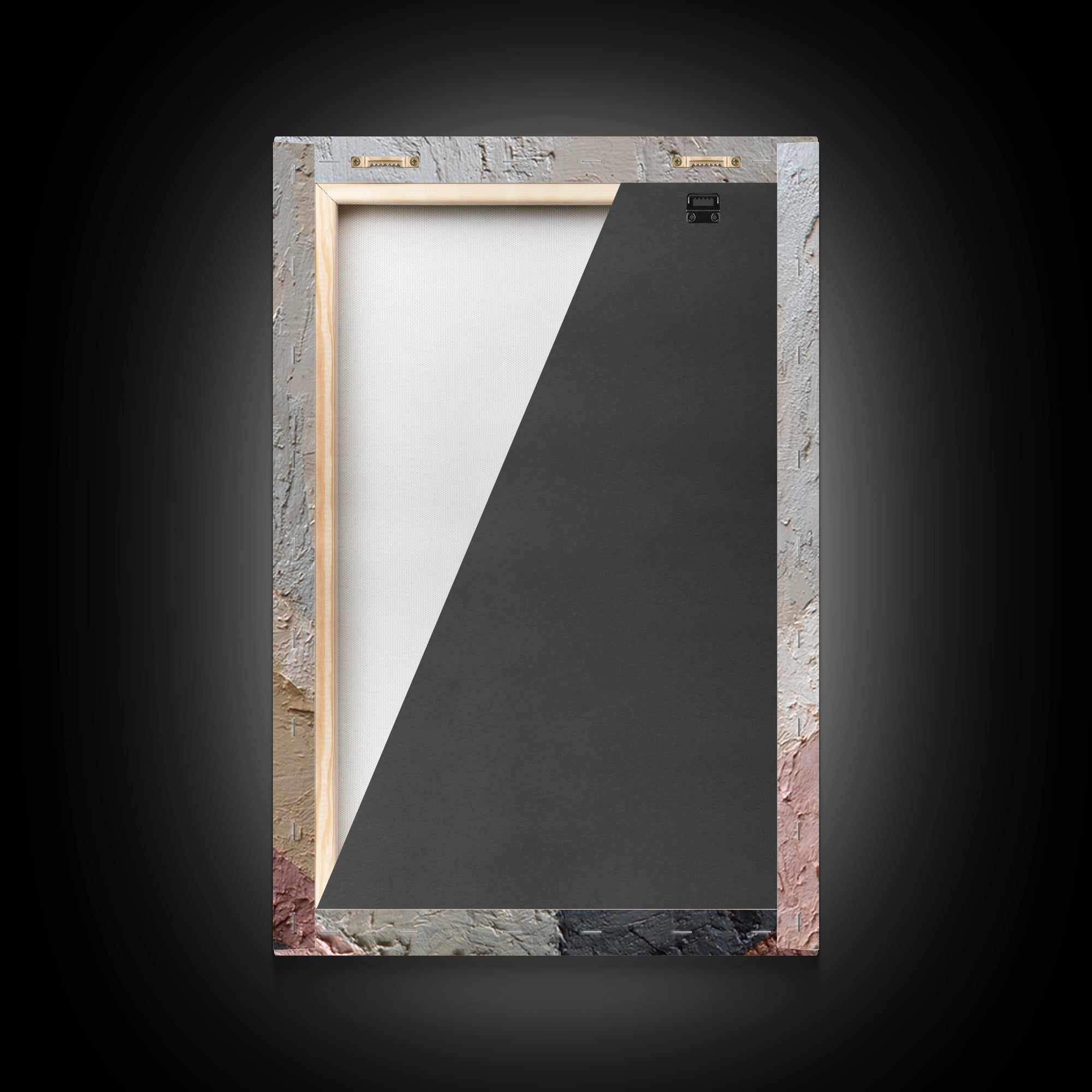 Thin Line Mountain Framed Canvas Print, Minimalist Art, Minimalist, Living Room Decor, Fine Art, Minimal, Black Art, MIN-2x3-34