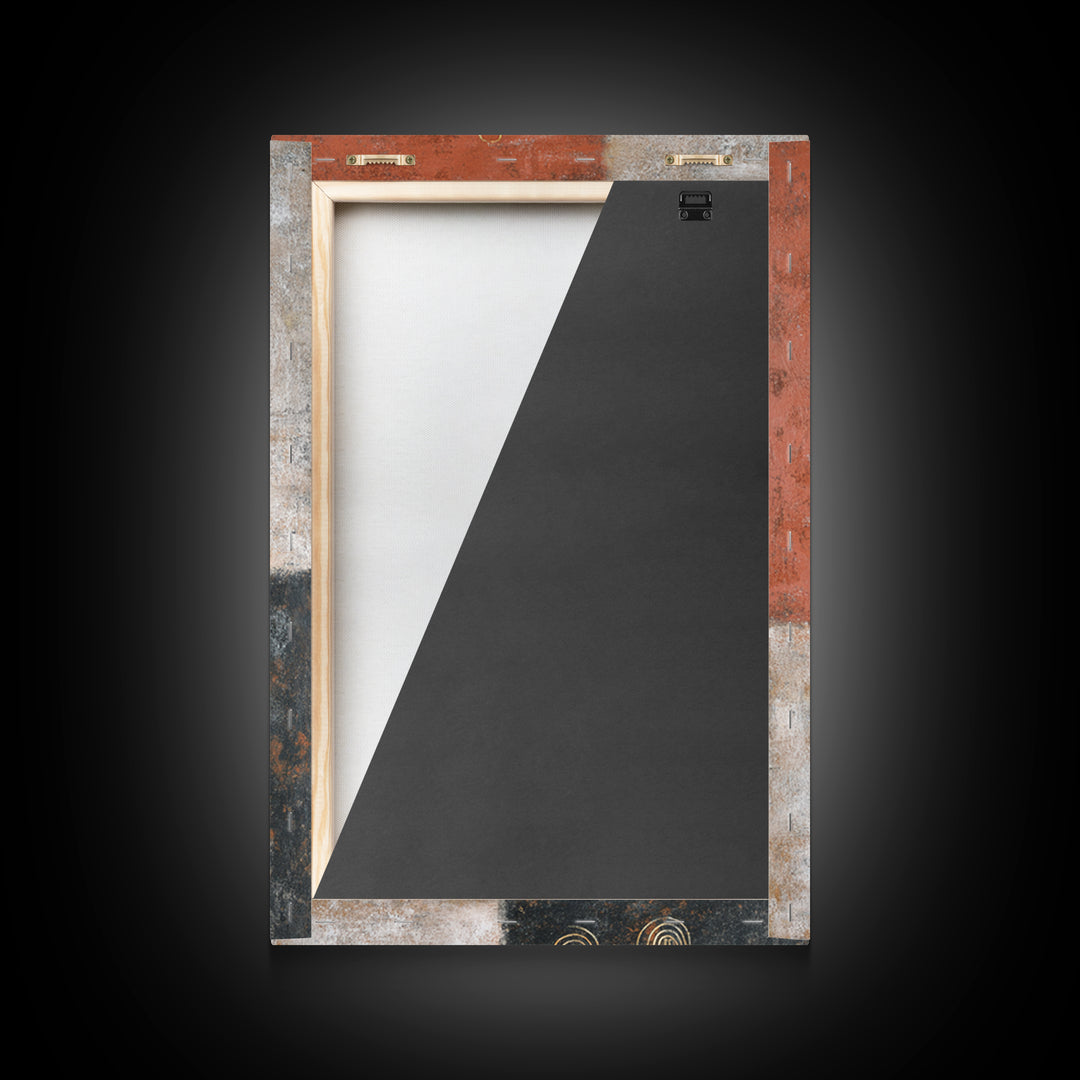 Single Gold Line Curve on Charcoal Framed Canvas Print, Minimalist Art, Printable Art, Living Room Decor, Abstract Art, Minimal, MIN-2x3-97