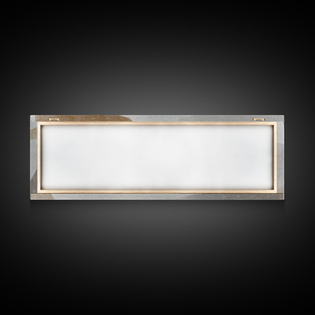 White on White Plaster Texture Study Framed Canvas Print, Minimalist Art, Minimalist Decor, Living Room Decor, Minimal, MIN-3x1-56