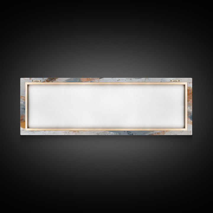 Calm Rectangle Composition Canvas Print, Minimalist Art, Wall Art, Living Room Decor, Oil Painting, Minimal, Large Wall Art, MIN-3x1-88