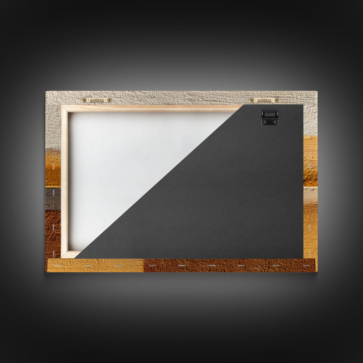 Calm Rectangle Composition Framed Canvas Print, Minimalist Art, Wall Art, Living Room Decor, Oil Painting, Minimal, MIN-3x2-100