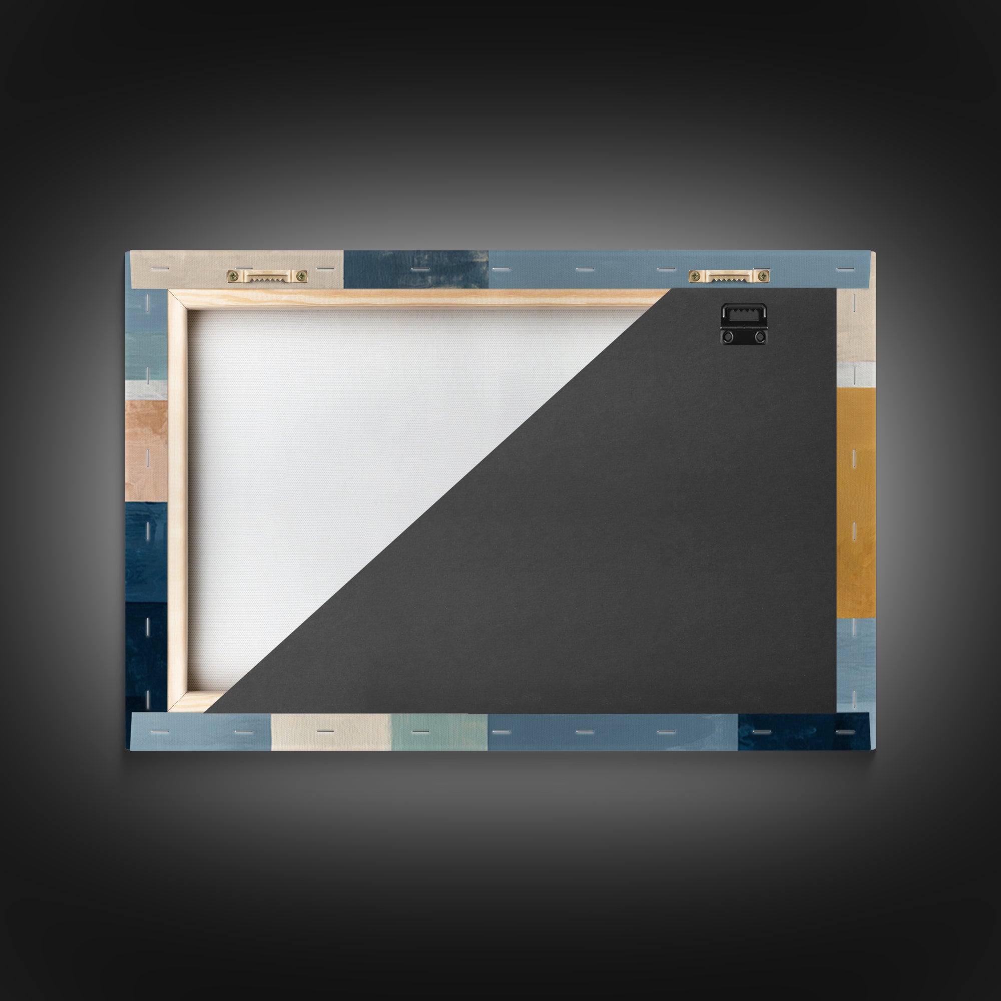 Calm Rectangle Composition Canvas Print, Minimalist Art, Boho, Living Room Decor, Oil Painting, Minimal, Abstract Painting, MIN-3x2-4