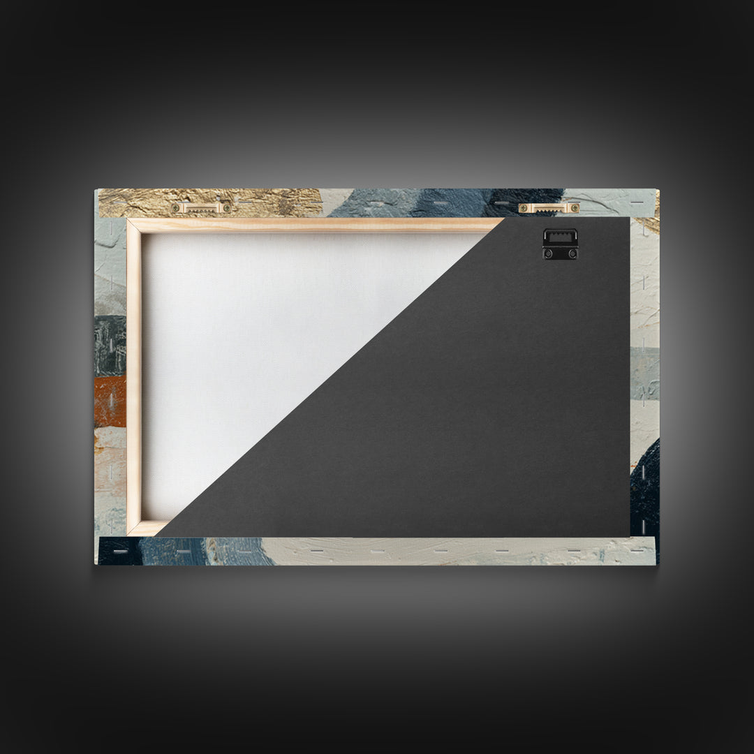 Minimal Abstract Wave Line Framed Canvas Print, Minimalist Art, Minimalist Wall Art, Living Room Decor, Abstract Art, Minimal, MIN-3x2-41