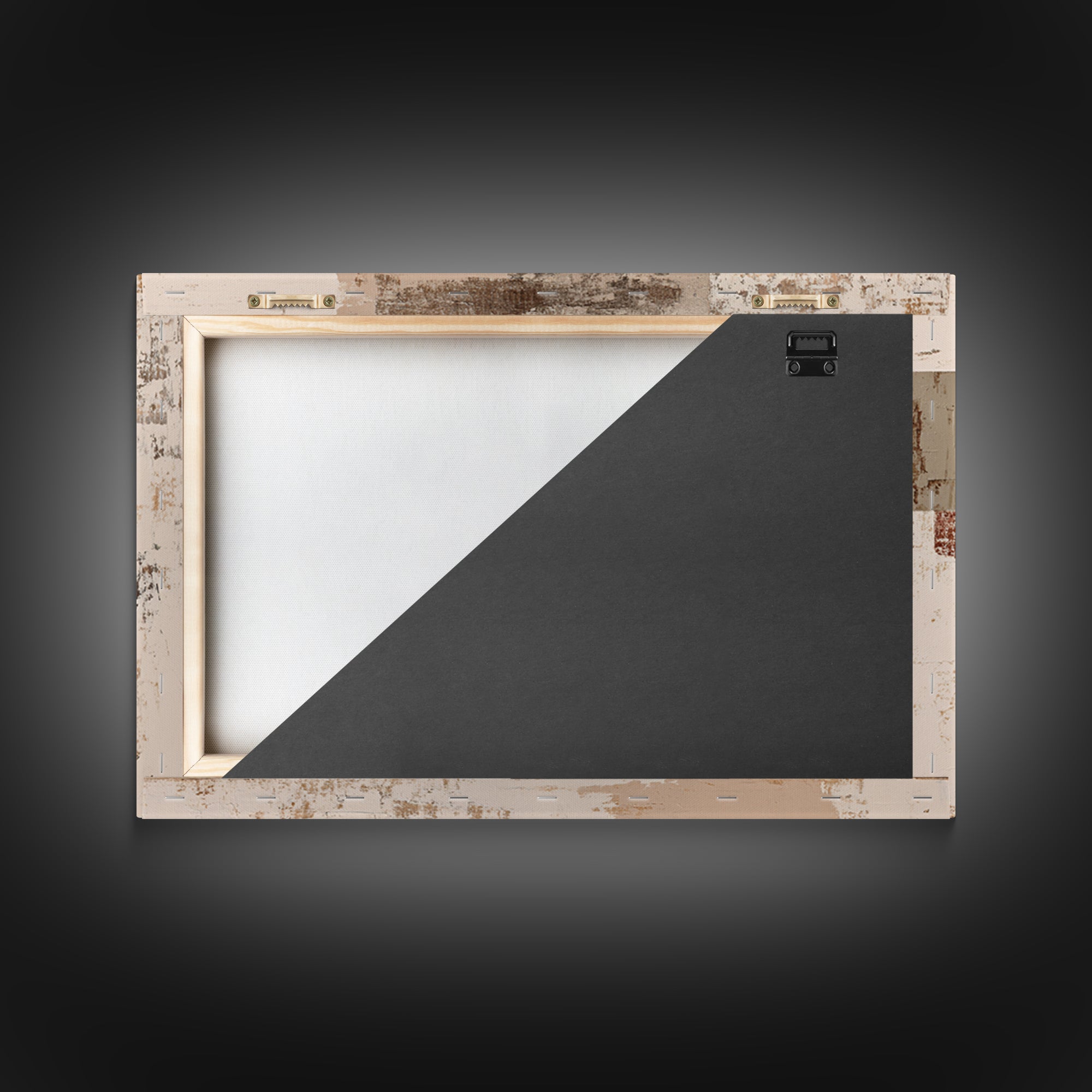 Calm Rectangle Composition Canvas Print, Minimalist Art, Modern Wall Art, Living Room Decor, Abstract Art, Minimal, MIN-3x2-52