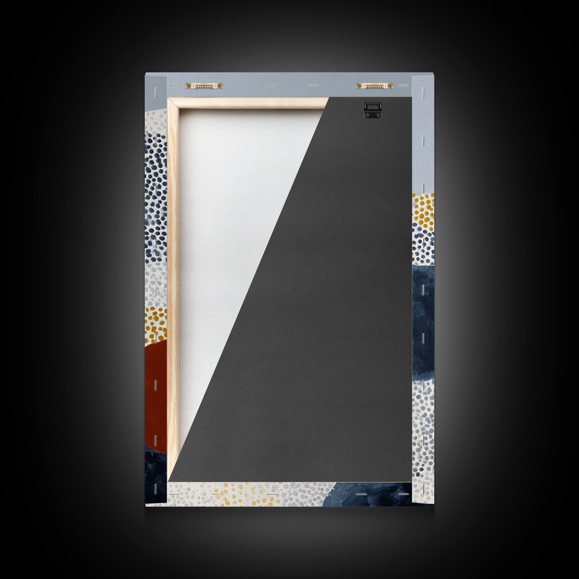 Minimal Mountain Scene Canvas Print, Midcentury Modern Art, Modern Art, Living Room Decor, Fine Art, Retro, Minimalist Decor, MMA-2x3-95