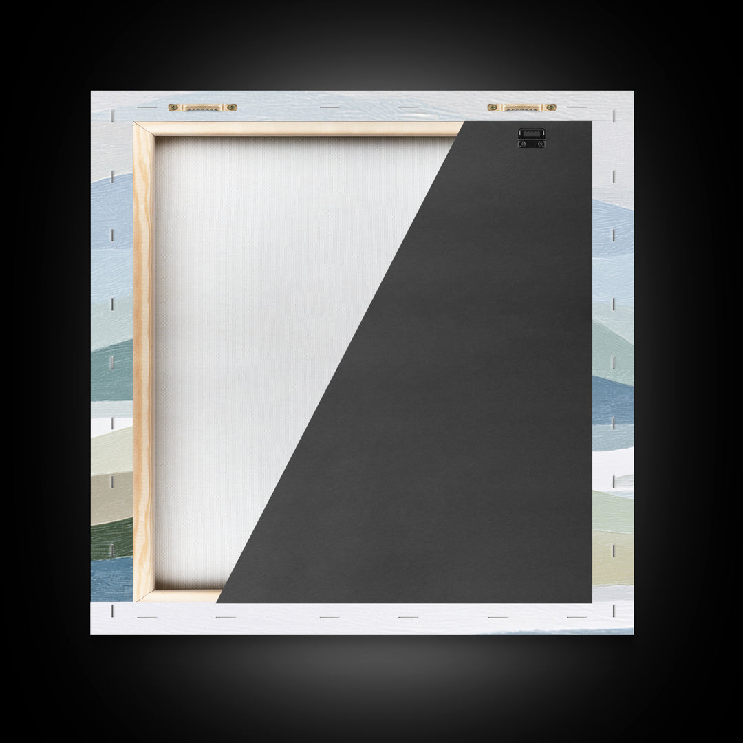 Simple Line Figure Framed Canvas Print, Medical Office Art, Anatomy Art, Office Decor, Fine Art, Calm, Statement Artwork, MOA-1x1-42