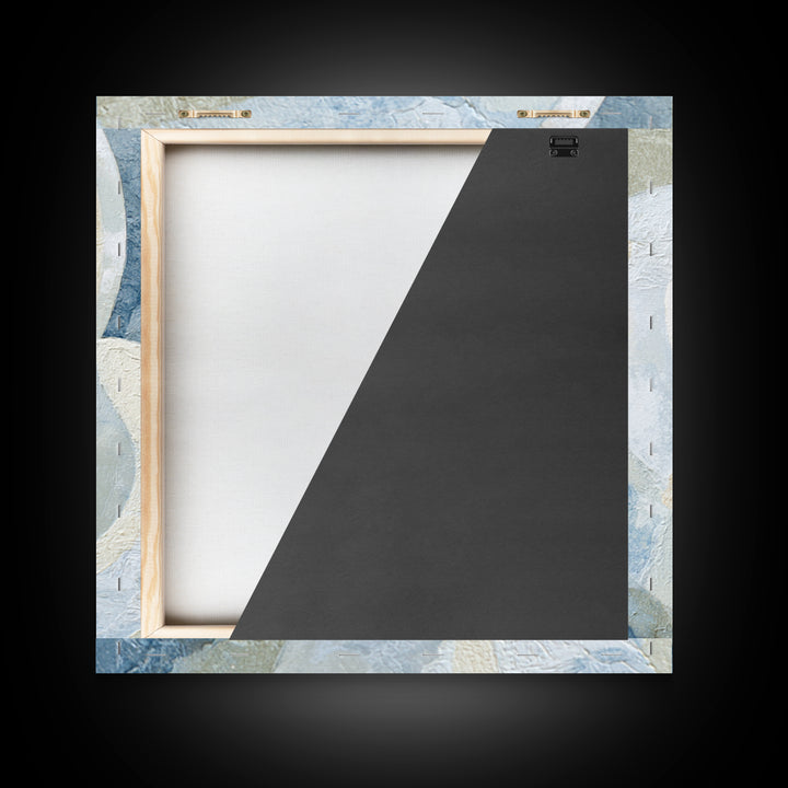 Subtle Marble Texture Framed Canvas Print, Medical Office Art, Medical Wall Art, Office Decor, Oil Painting, Calm, MOA-1x1-43