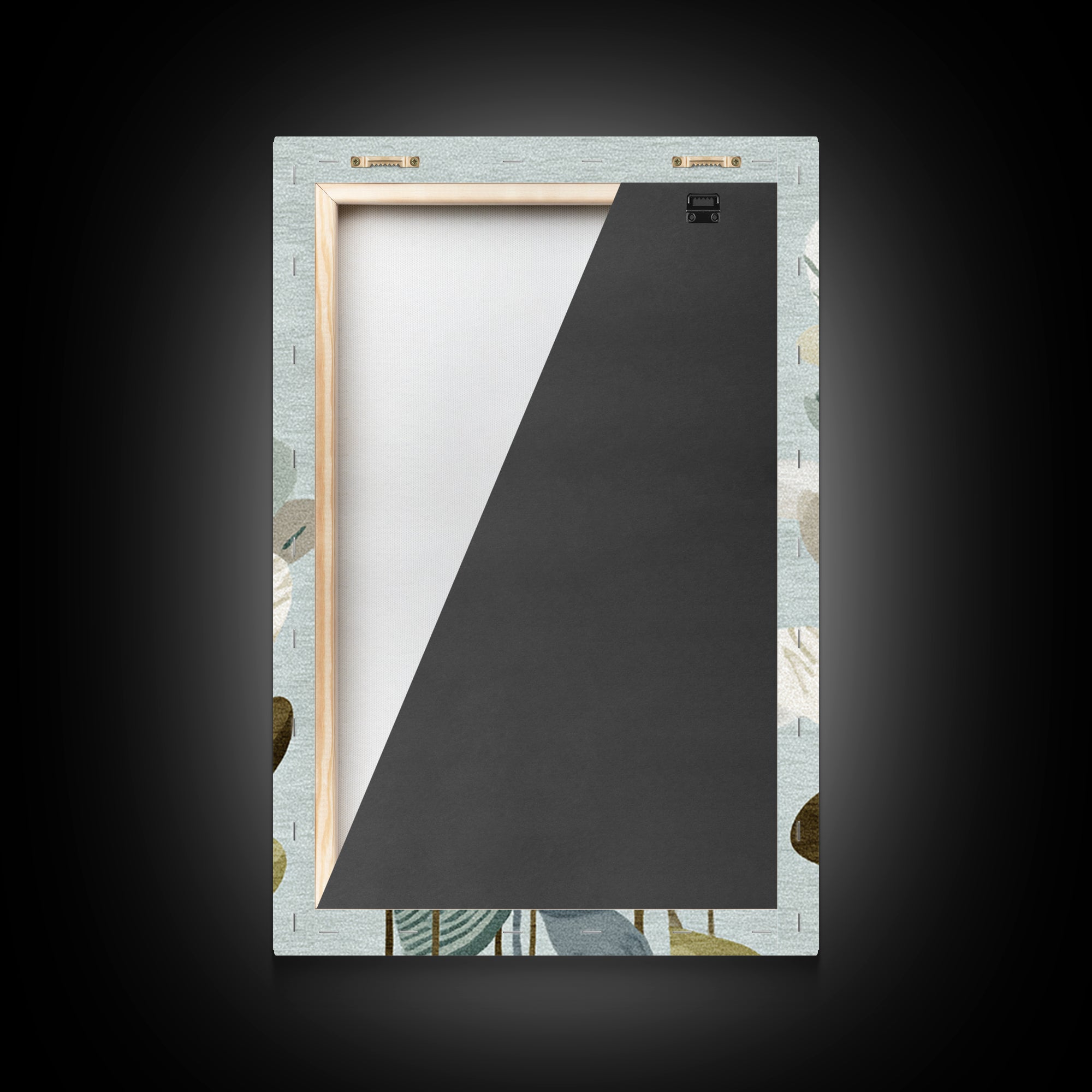 Clean Geometric Composition Framed Canvas Print, Medical Office Art, Room Decor, Office Decor, Abstract Art, Calm, MOA-2x3-18