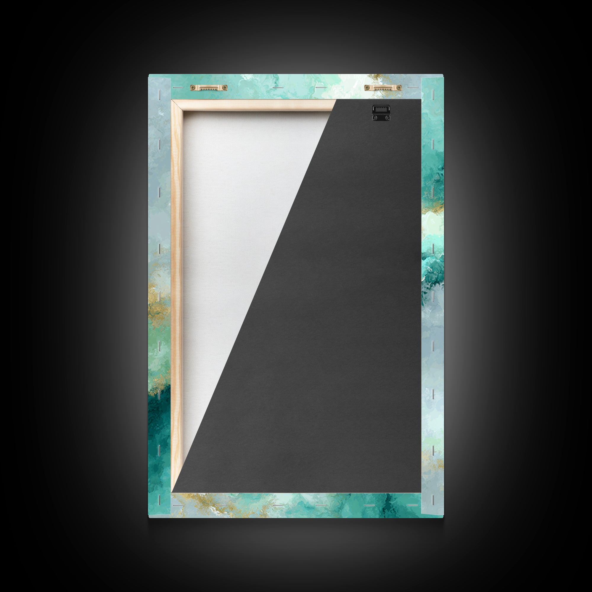 Abstract Healing Spiral Canvas Print, Medical Office Art, Art Print, Office Decor, Abstract Art, Calm, Printable Art, MOA-2x3-23