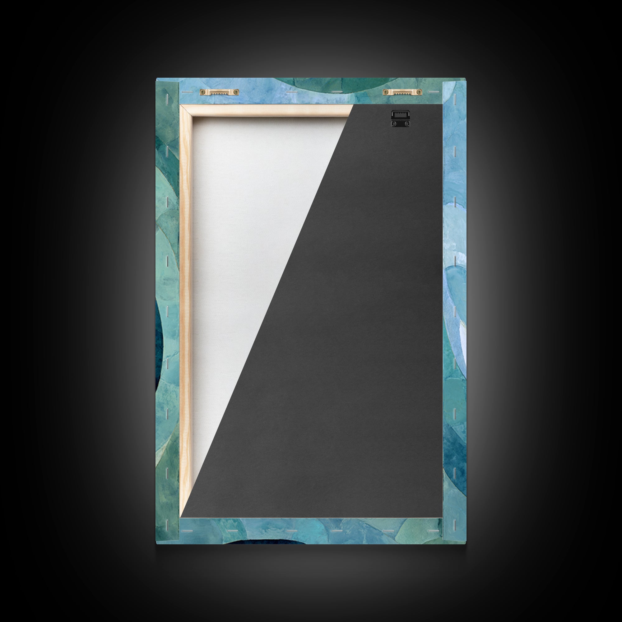 Abstract Healing Spiral Framed Canvas Print, Medical Office Art, Wall Art, Office Decor, Fine Art, Calm, Printable Card, MOA-2x3-47