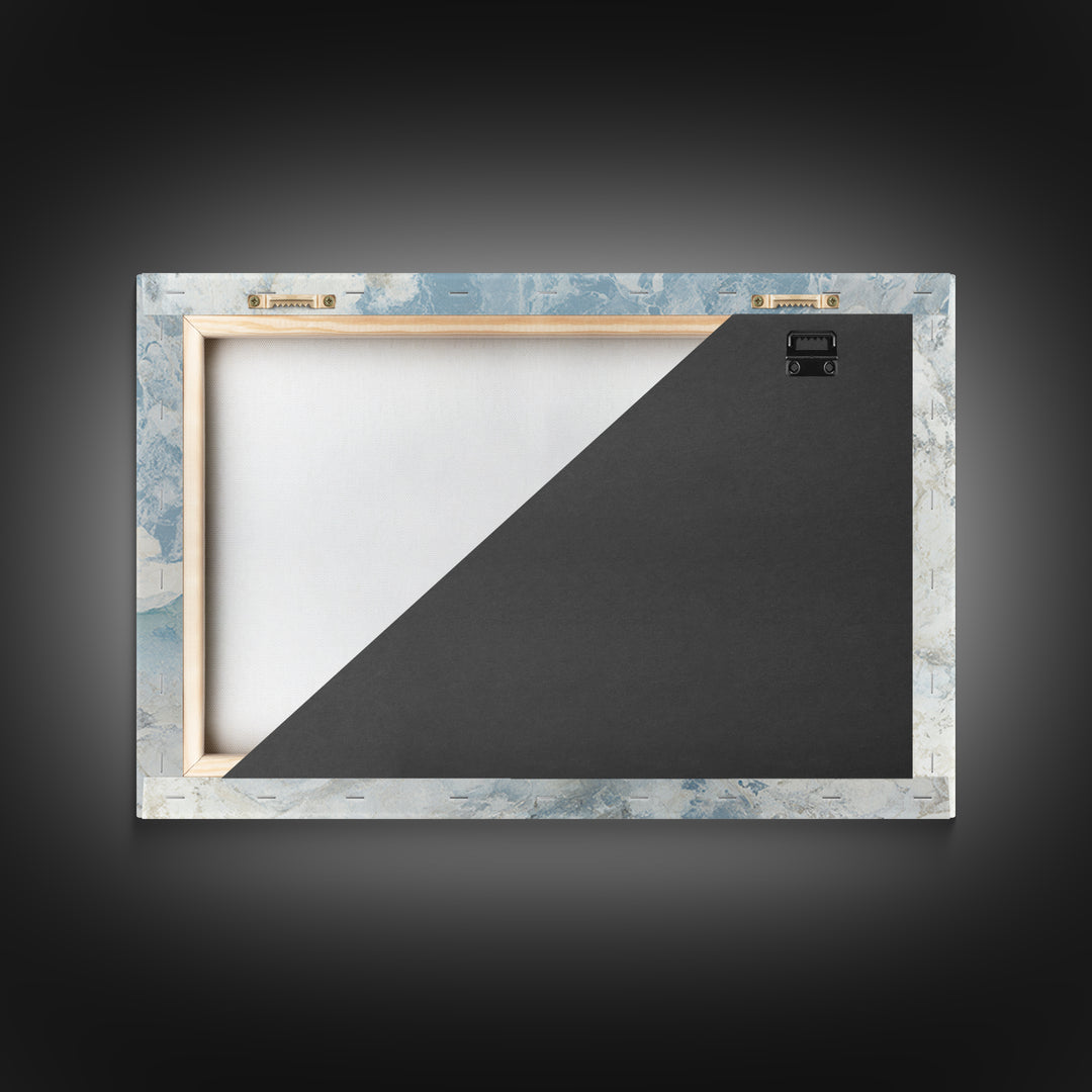 Subtle Marble Texture Framed Canvas Print, Medical Office Art, Room Decor, Office Decor, Oil Painting, Calm, MOA-3x2-47