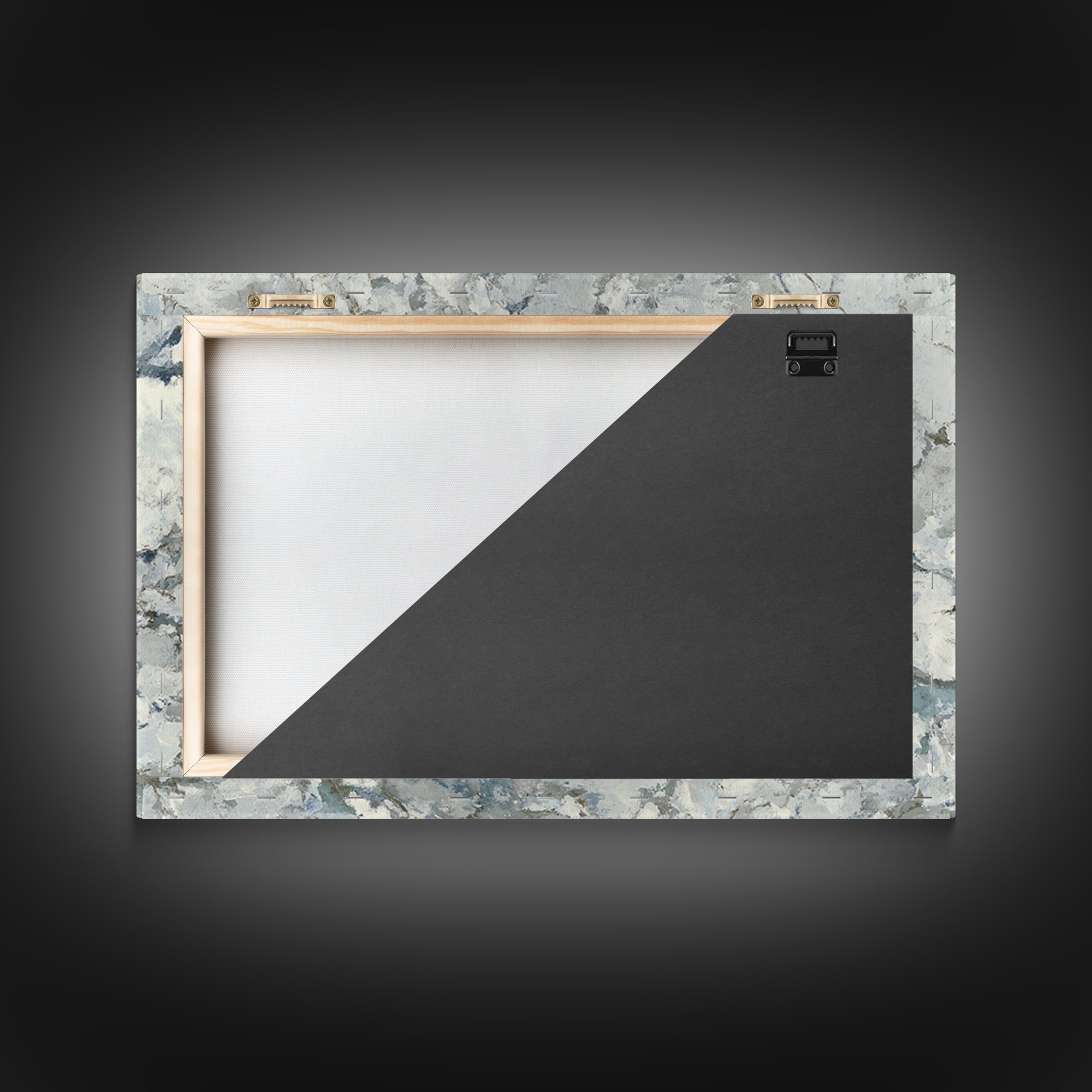 Subtle Marble Texture Framed Canvas Print, Medical Office Art, Healthcare Wall Art, Office Decor, Watercolor Art, Calm, MOA-3x2-71