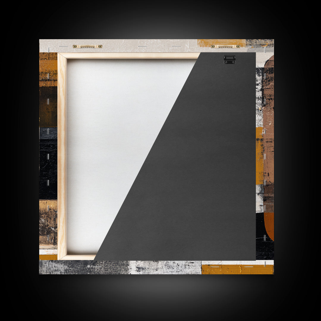Bold Abstract Composition Canvas Print, Modern Art, Modern Decor, Living Room Decor, Abstract Art, Modern, Home Decor, MOD-1x1-25