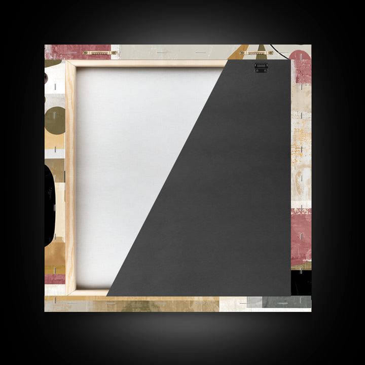 Modern Still Life Framed Canvas Print, Modern Art, Trendy Wall Art, Living Room Decor, Oil Painting, Modern, Minimalist Decor, MOD-1x1-61