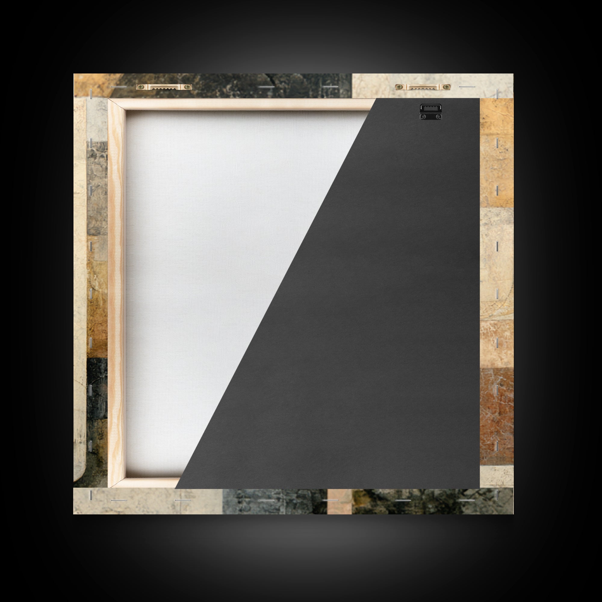 Fragmented Figure Study Framed Canvas Print, Modern Art, Gallery Decor, Living Room Decor, Fine Art, Modern, Contemporary Art, MOD-1x1-65