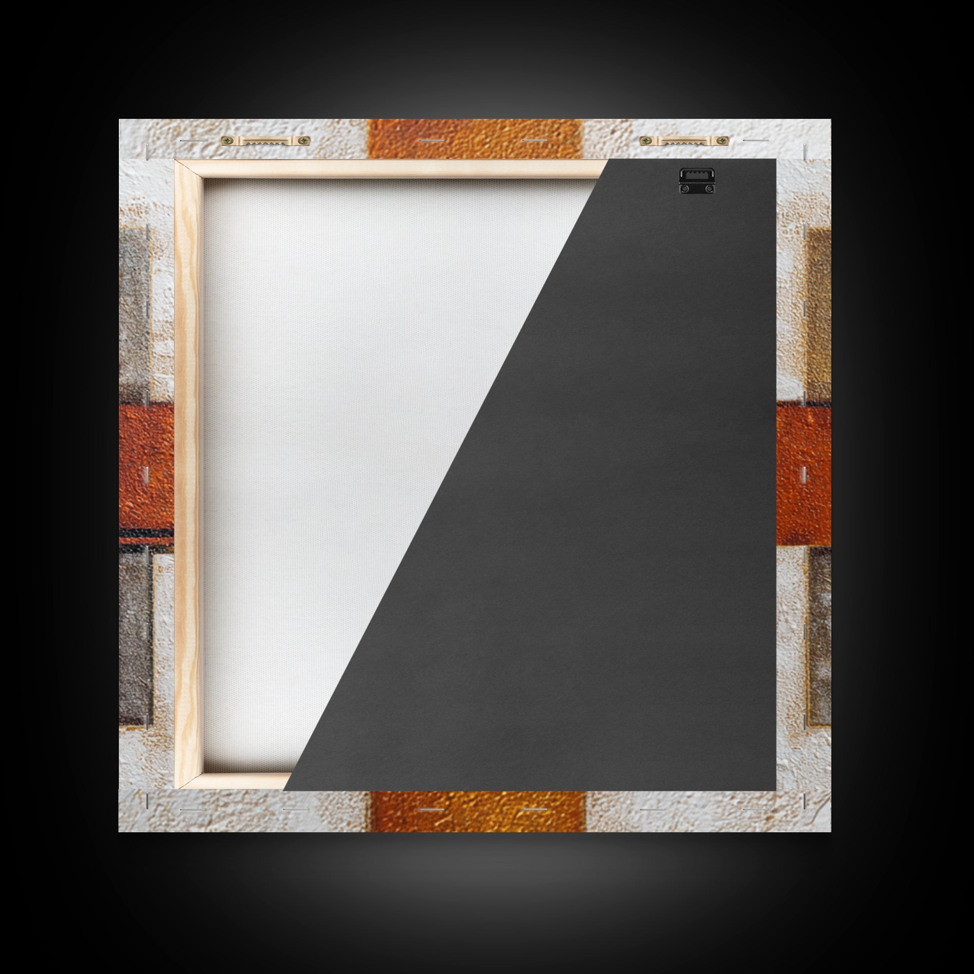 Urban Window Grid Transformed into Abstraction Canvas Print, Modern Art, Mid Century Modern Art, Living Room Decor, Modern, MOD-1x1-84
