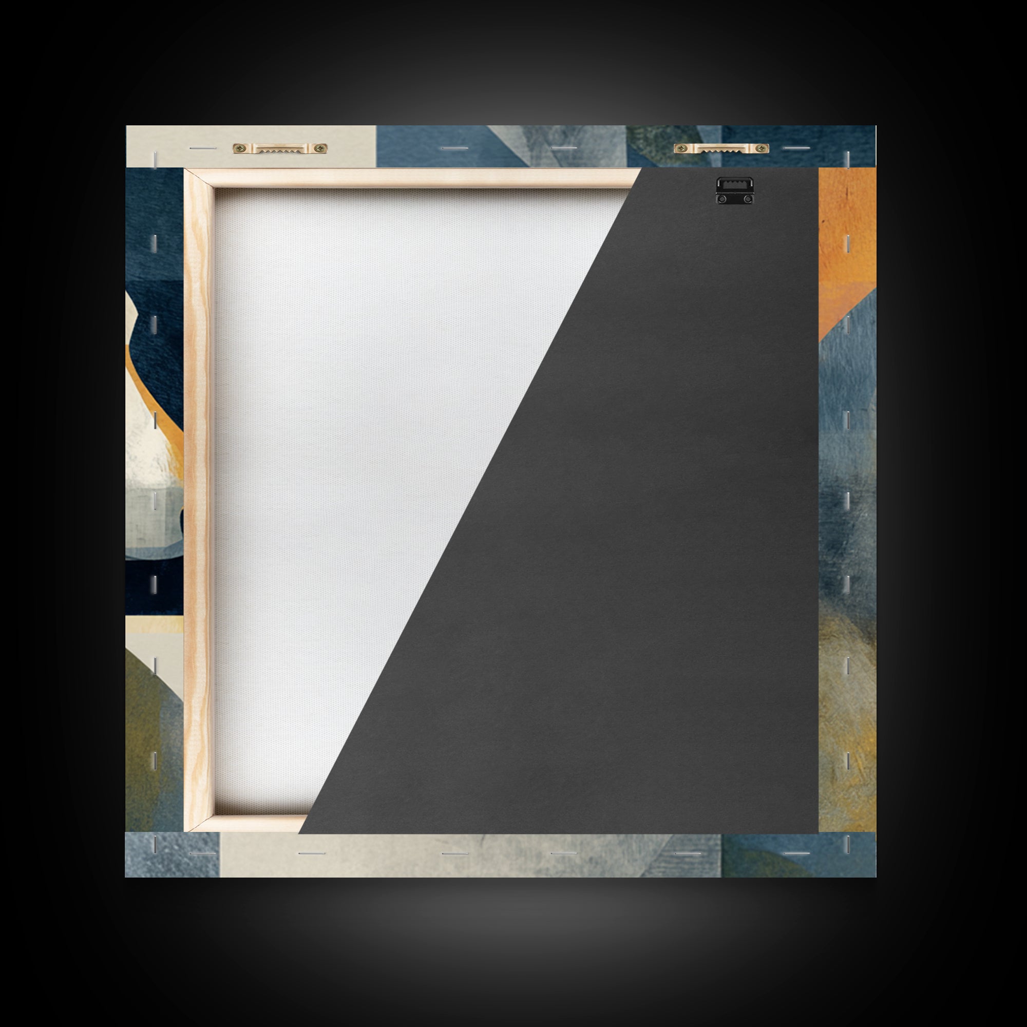Modern Animal Portrait Canvas Print, Modern Art, Poster Art, Living Room Decor, Fine Art, Modern, Minimalist Decor, MOD-1x1-94