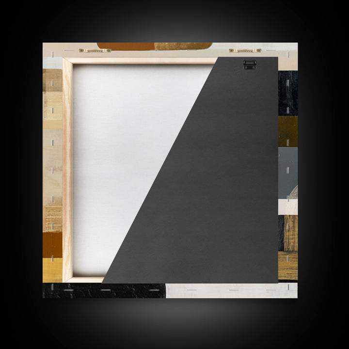 Bold Abstract Composition Canvas Print, Modern Art, Wall Art, Living Room Decor, Fine Art, Modern, Artwork, Art Nouveau, MOD-1x1-97