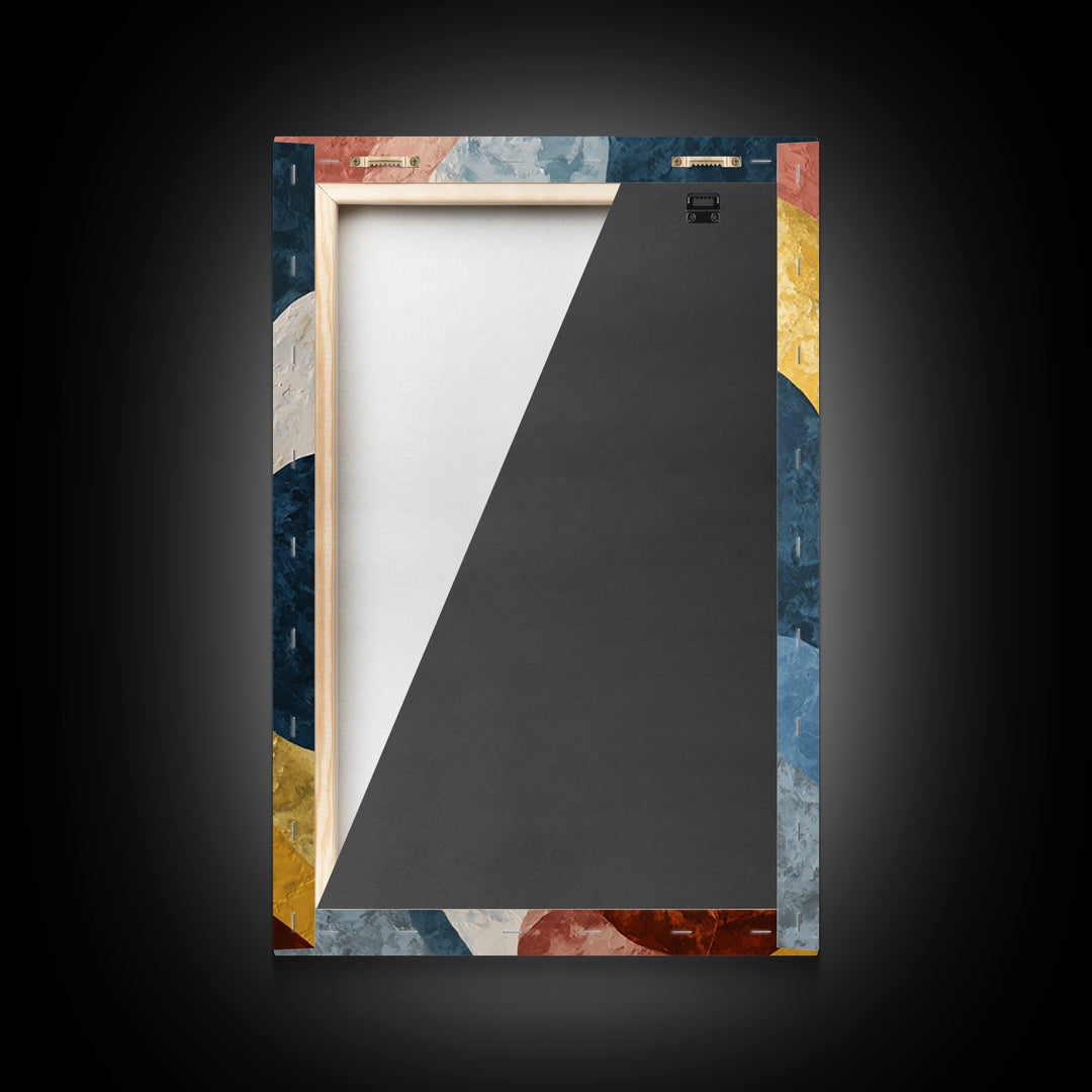 Large Marble Texture Abstract Framed Canvas Print, Modern Art, Boho Decor, Living Room Decor, Abstract Art, Modern, Wall Decor, MOD-2x3-48