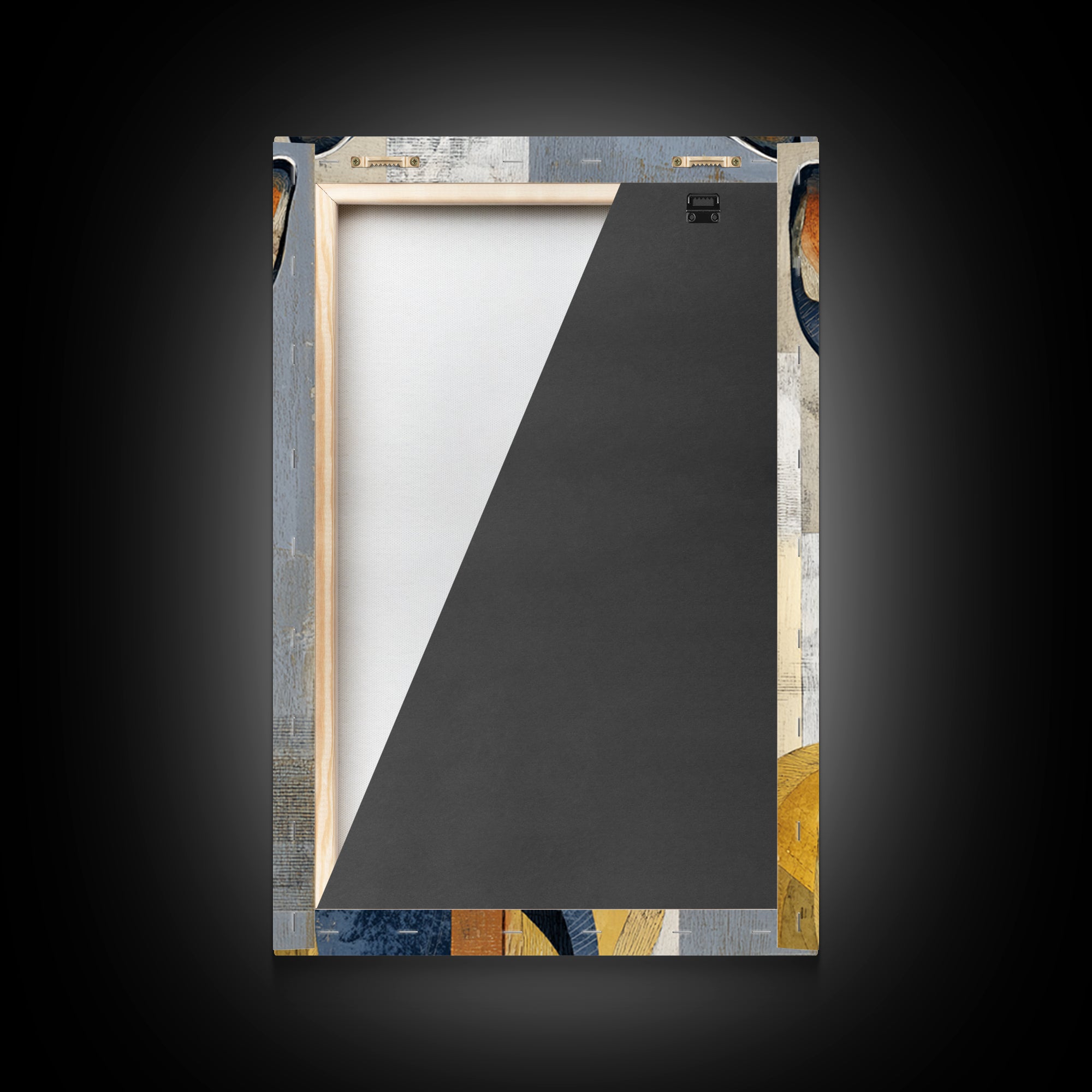 Modern Animal Portrait Canvas Print, Modern Art, Minimalist Decor, Living Room Decor, Fine Art, Modern, Art Deco, Wall Hanging, MOD-2x3-54