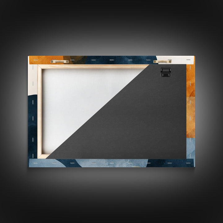 Bold Abstract Composition Framed Canvas Print, Modern Art, Abstract Wall Art, Living Room Decor, Modern, Neutral Decor, MOD-3x2-5