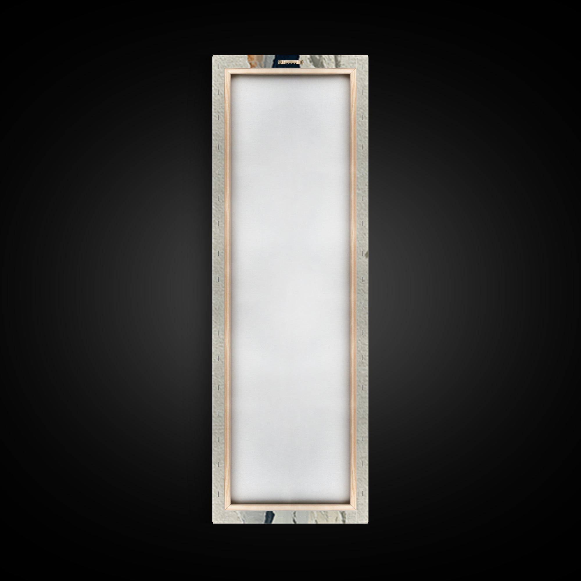 Ivory White Plaster Texture Composition Canvas Print, Monochrome Art, Room Decor, Living Room Decor, Mono, Mid Century Modern, MON-1x3-17