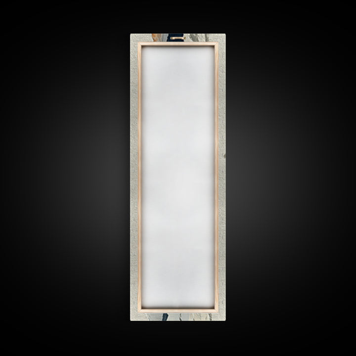 Ivory White Plaster Texture Composition Canvas Print, Monochrome Art, Room Decor, Living Room Decor, Mono, Mid Century Modern, MON-1x3-17
