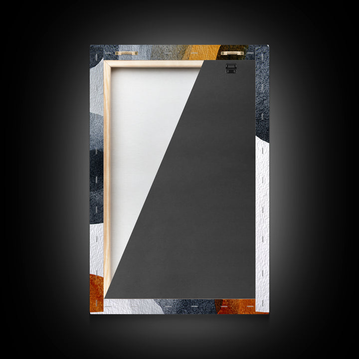 Black Ink Abstract Canvas Print, Monochrome Art, Luxury Decor, Living Room Decor, Abstract Art, Mono, Printable Wall Art, MON-2x3-14
