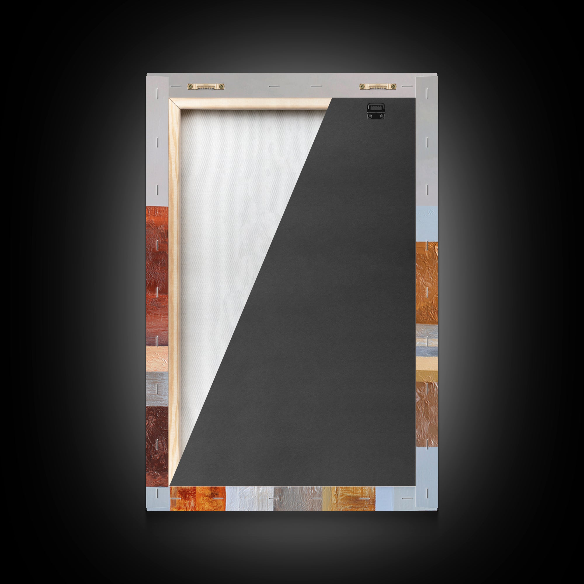 Black and White City Reflection Framed Canvas Print, Monochrome Art, Printable Wall Art, Living Room Decor, Oil Painting, Mono, MON-2x3-53