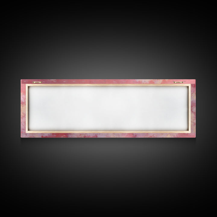 All Pink Cloudscape Canvas Print, Monochrome Art, Neutral Decor, Living Room Decor, Abstract Art, Mono, Home Decor, Poster, MON-3x1-100