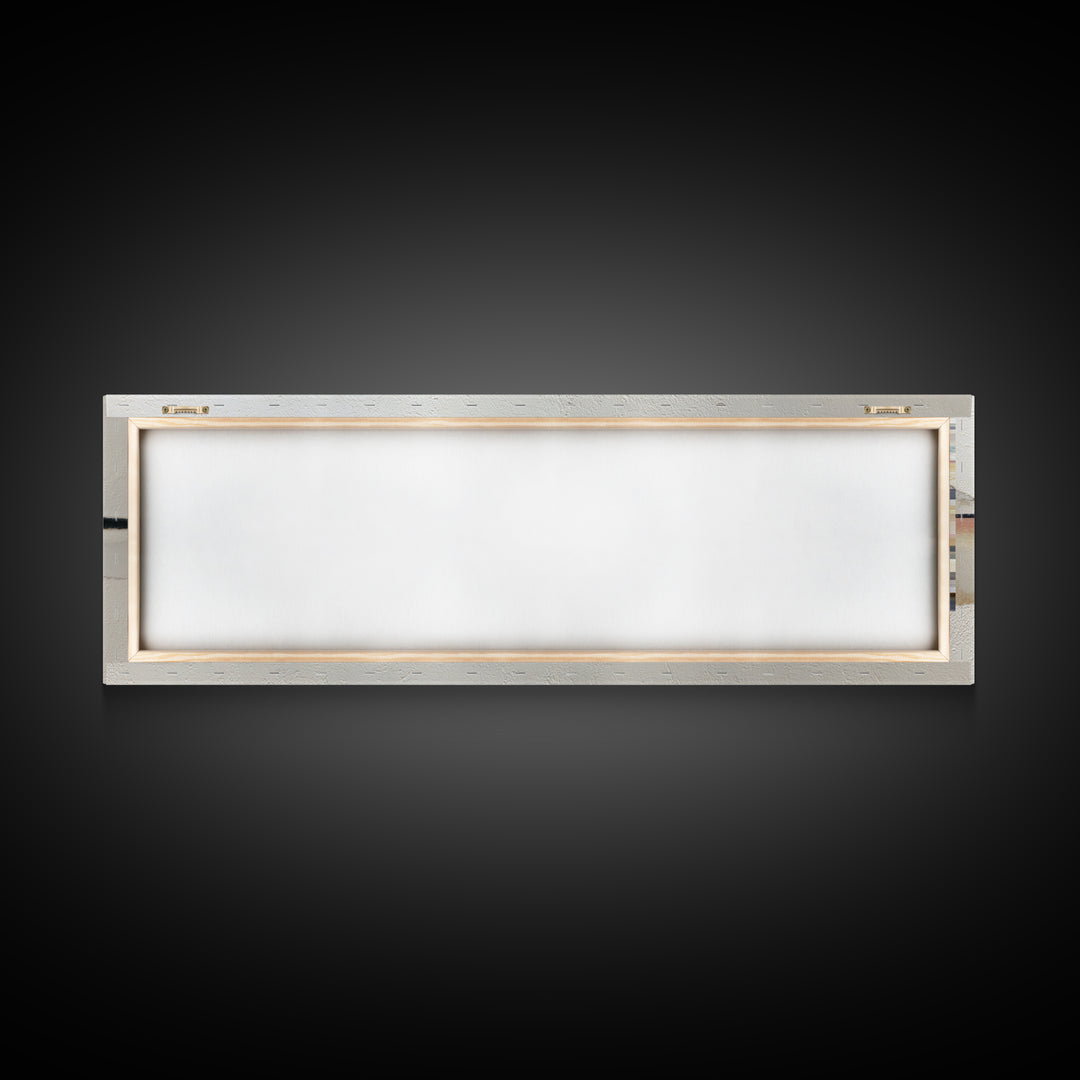 Cream on Cream Minimalist Forms Canvas Print, Monochrome Art, Moody Wall Art, Living Room Decor, Fine Art, Mono, MON-3x1-14