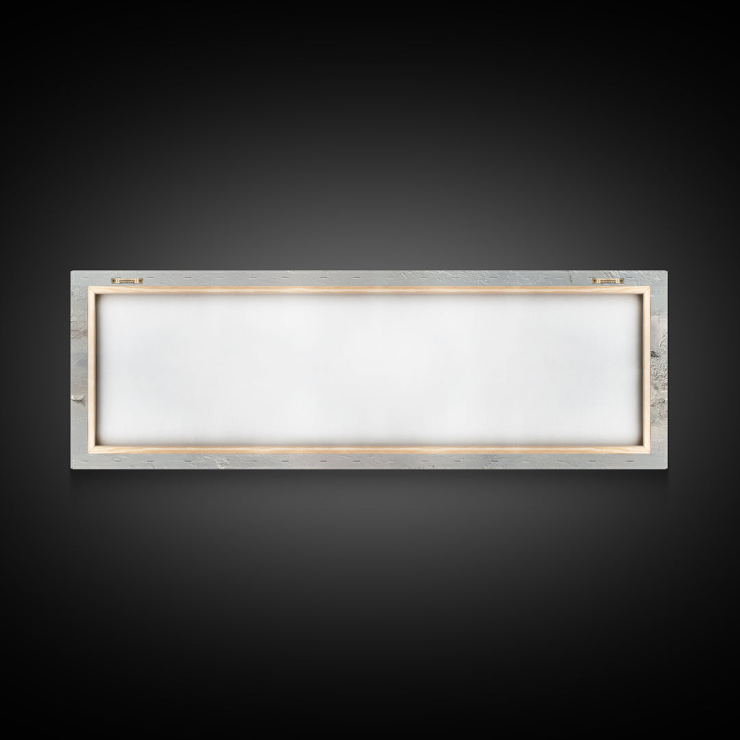 Ivory White Plaster Texture Composition Canvas Print, Monochrome Art, Living Room Decor, Fine Art, Mono, Gallery Decor, MON-3x1-21