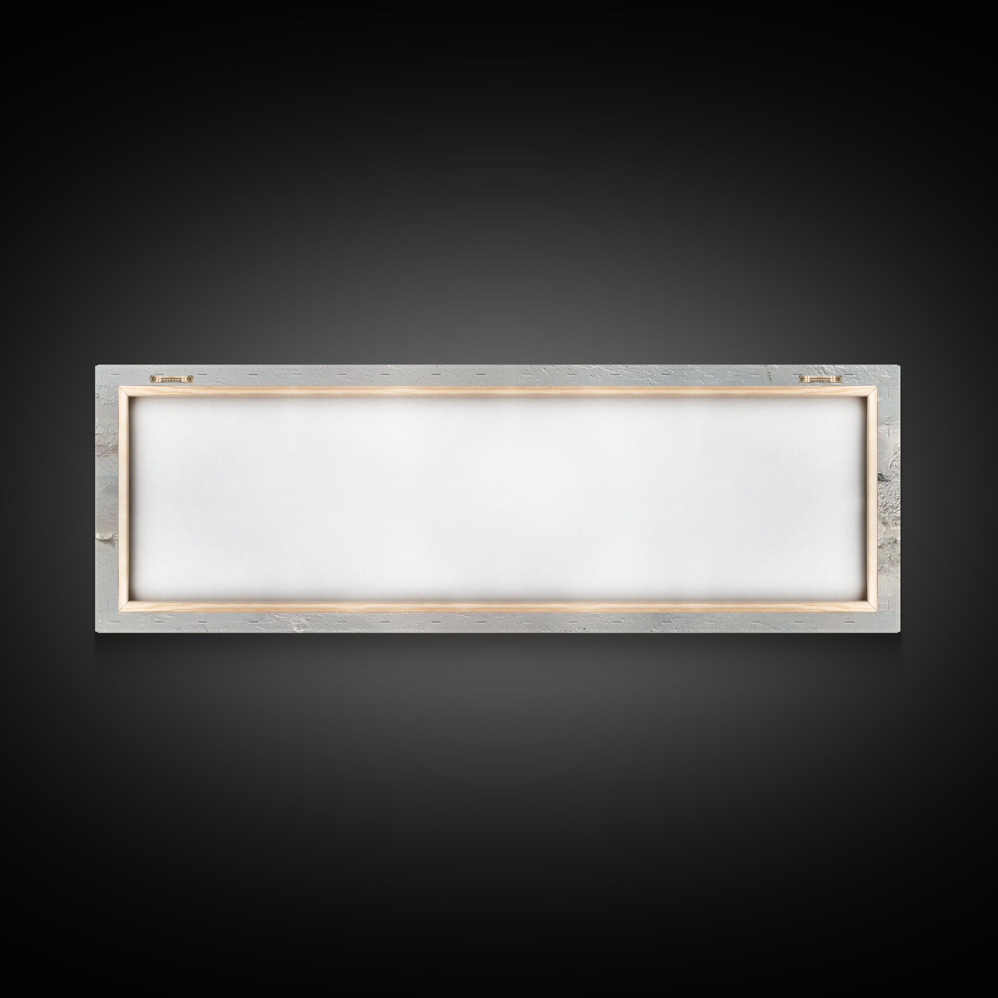 Ivory White Plaster Texture Composition Canvas Print, Monochrome Art, Living Room Decor, Fine Art, Mono, Gallery Decor, MON-3x1-21