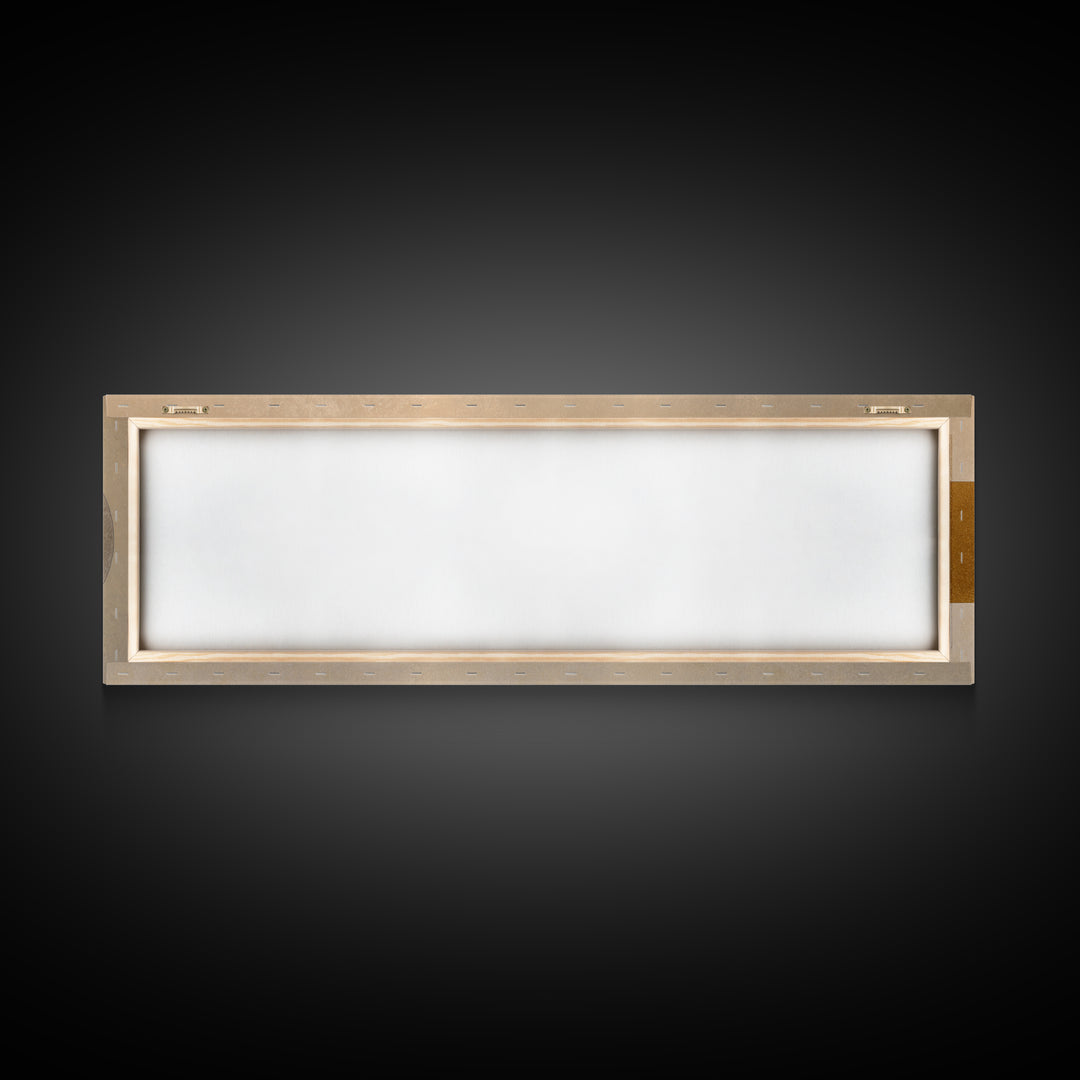 Cream on Cream Minimalist Forms Canvas Print, Monochrome Art, Gallery Decor, Living Room Decor, Oil Painting, Mono, MON-3x1-62