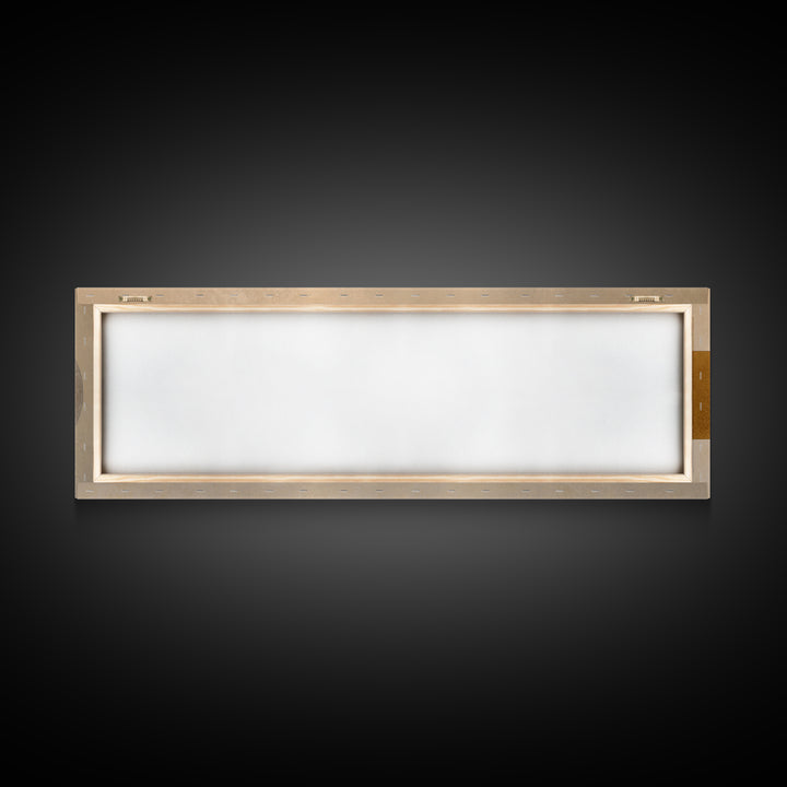Cream on Cream Minimalist Forms Canvas Print, Monochrome Art, Gallery Decor, Living Room Decor, Oil Painting, Mono, MON-3x1-62
