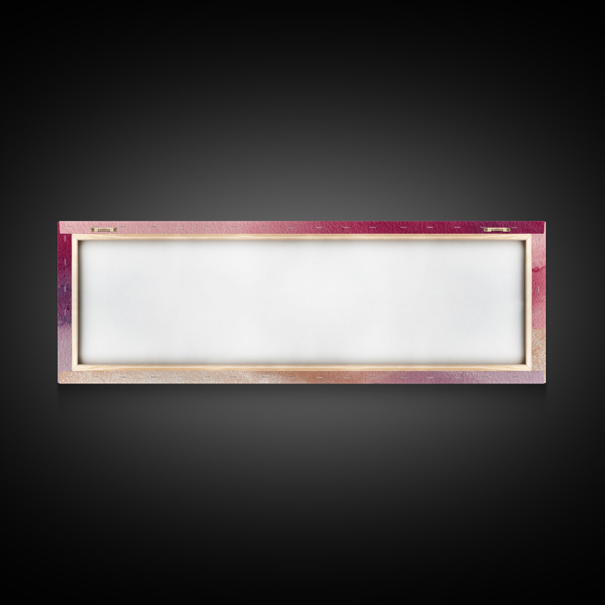 All Pink Cloudscape Canvas Print, Monochrome Art, Home Decor, Living Room Decor, Mono, Bedroom Decor, Textured Wall Art, MON-3x1-76