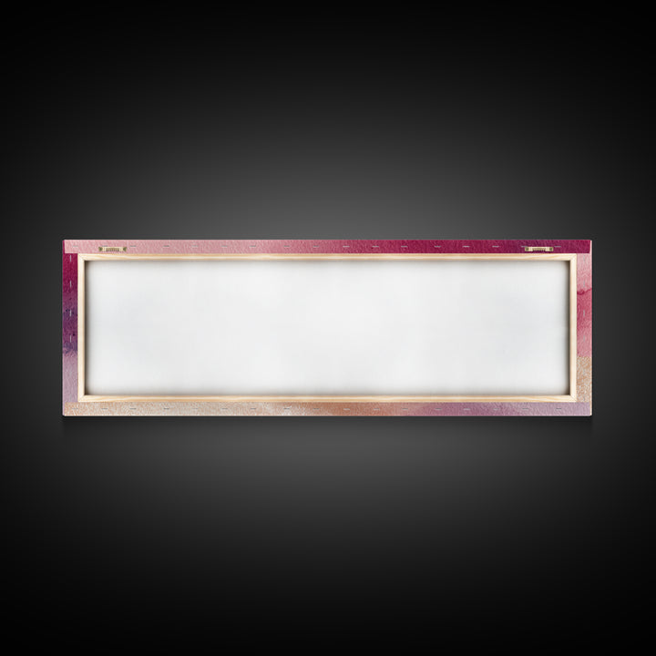 All Pink Cloudscape Canvas Print, Monochrome Art, Home Decor, Living Room Decor, Mono, Bedroom Decor, Textured Wall Art, MON-3x1-76