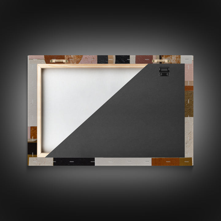 Brown Leather and Whiskey Still Life Framed Canvas Print, Monochrome Art, Dark Academia Decor, Living Room Decor, Mono, MON-3x2-27