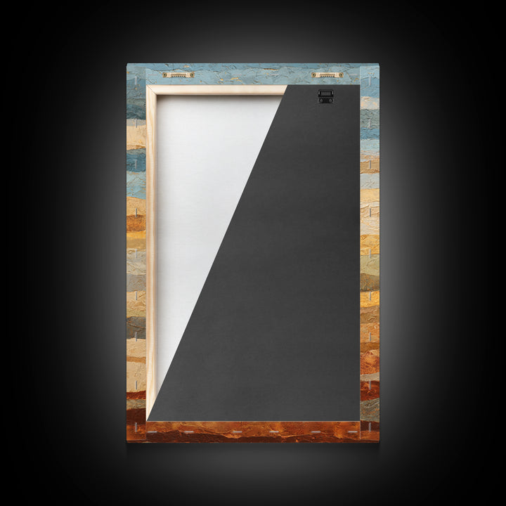 Sahara Dune Waves Framed Canvas Print, Moroccan Art, Gallery Decor, Living Room Decor, Fine Art, Marrakesh, Home Decor, MOR-2x3-28