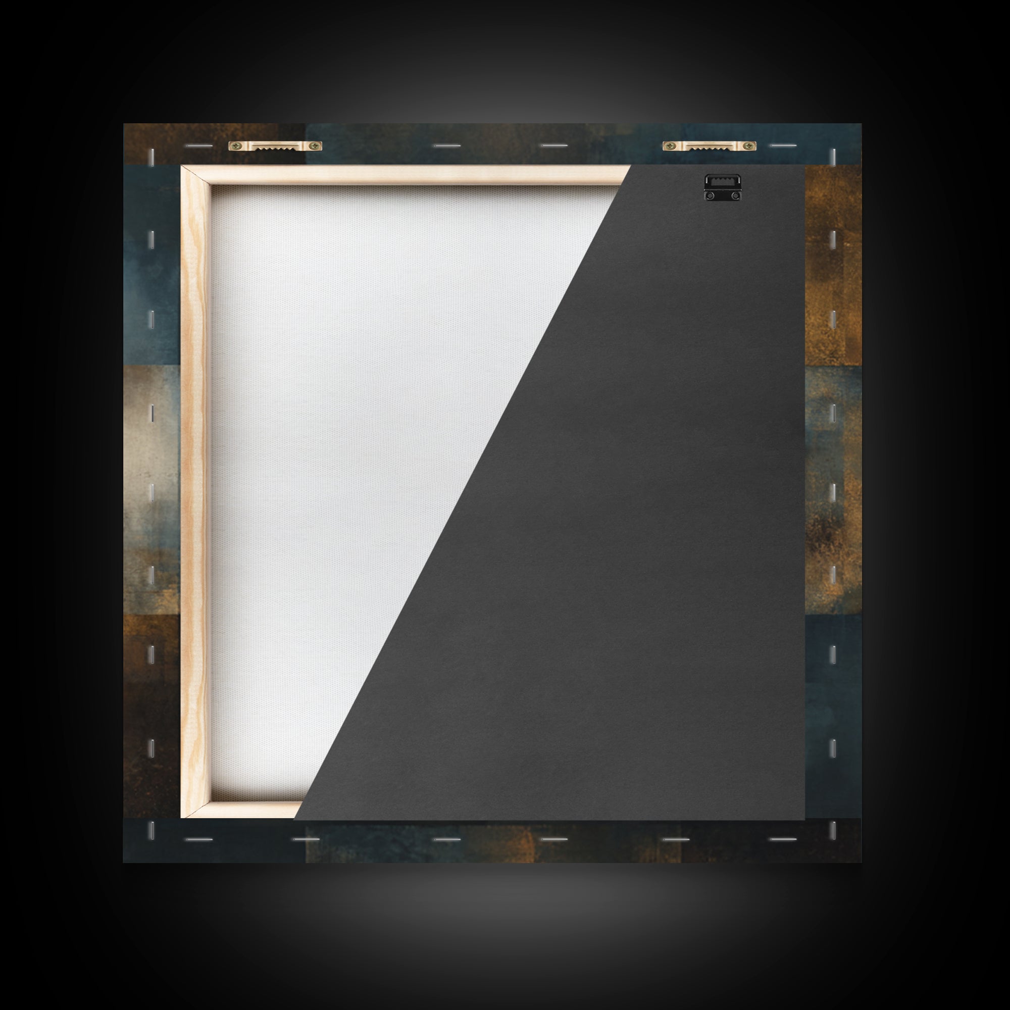 Album Cover Abstract Grid Canvas Print, Music Studio Art, Painting from Photo, Studio Decor, Abstract Art, Rhythm, MSA-1x1-18