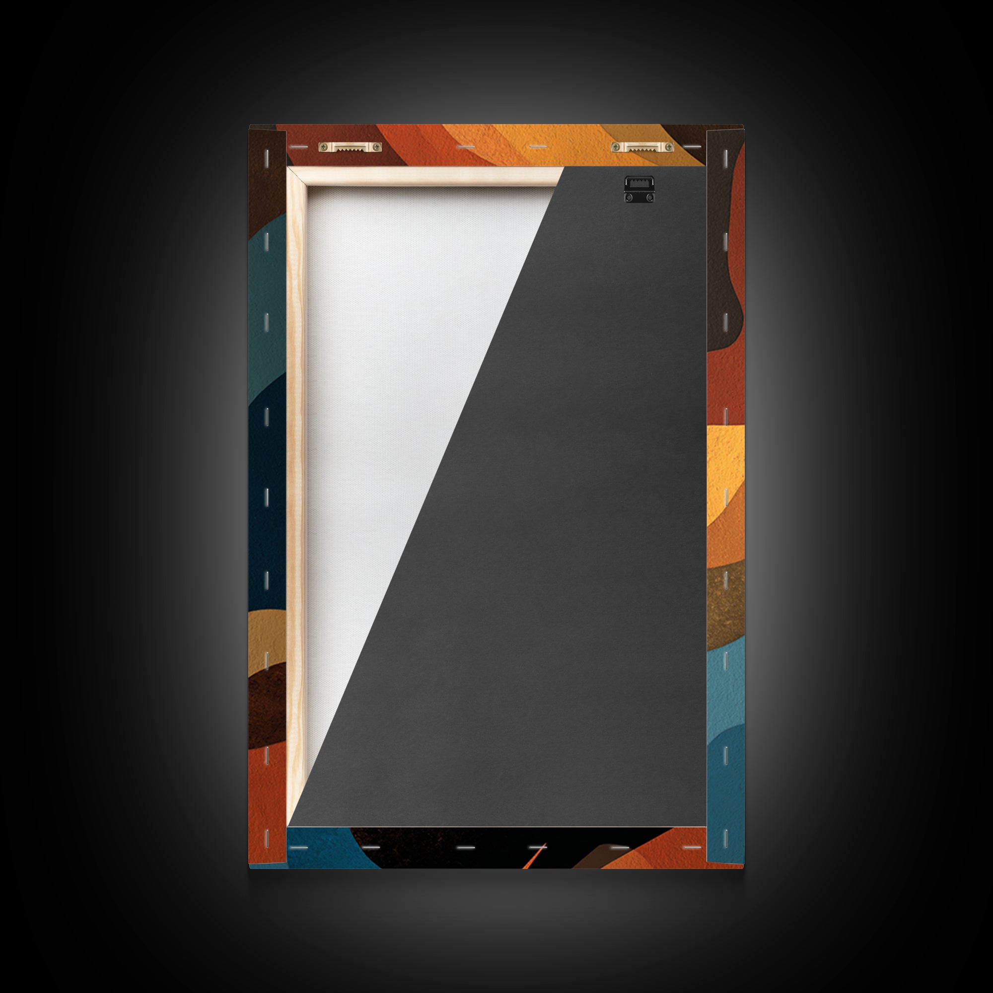 Abstract Sound Wave Framed Canvas Print, Music Studio Art, Minimalist Decor, Studio Decor, Fine Art, Rhythm, Scripture Wall Art, MSA-2x3-12