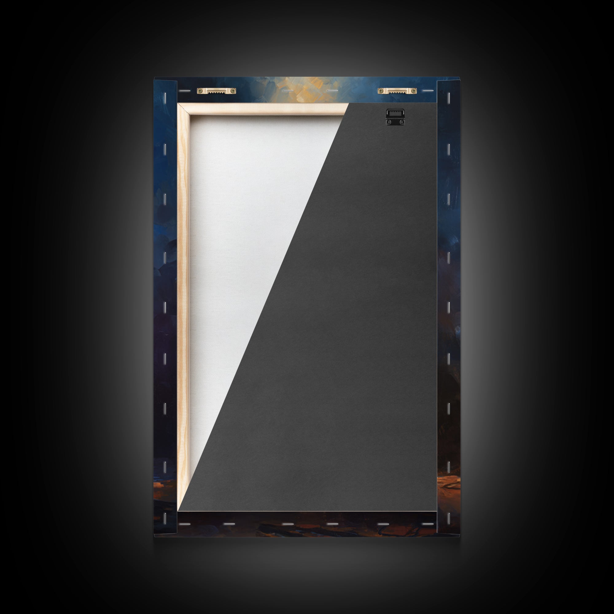 Soundproof Foam Pattern Transformed into Art Framed Canvas Print, Music Studio Art, Digital Wall Art, Studio Decor, Rhythm, MSA-2x3-75