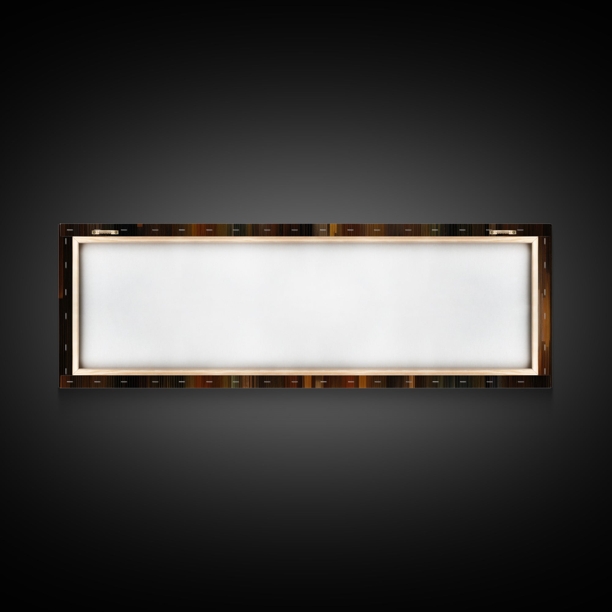 Abstract Rhythm Lines Like Painted Music Framed Canvas Print, Music Studio Art, Music Lover Gift, Studio Decor, Rhythm, MSA-3x1-15