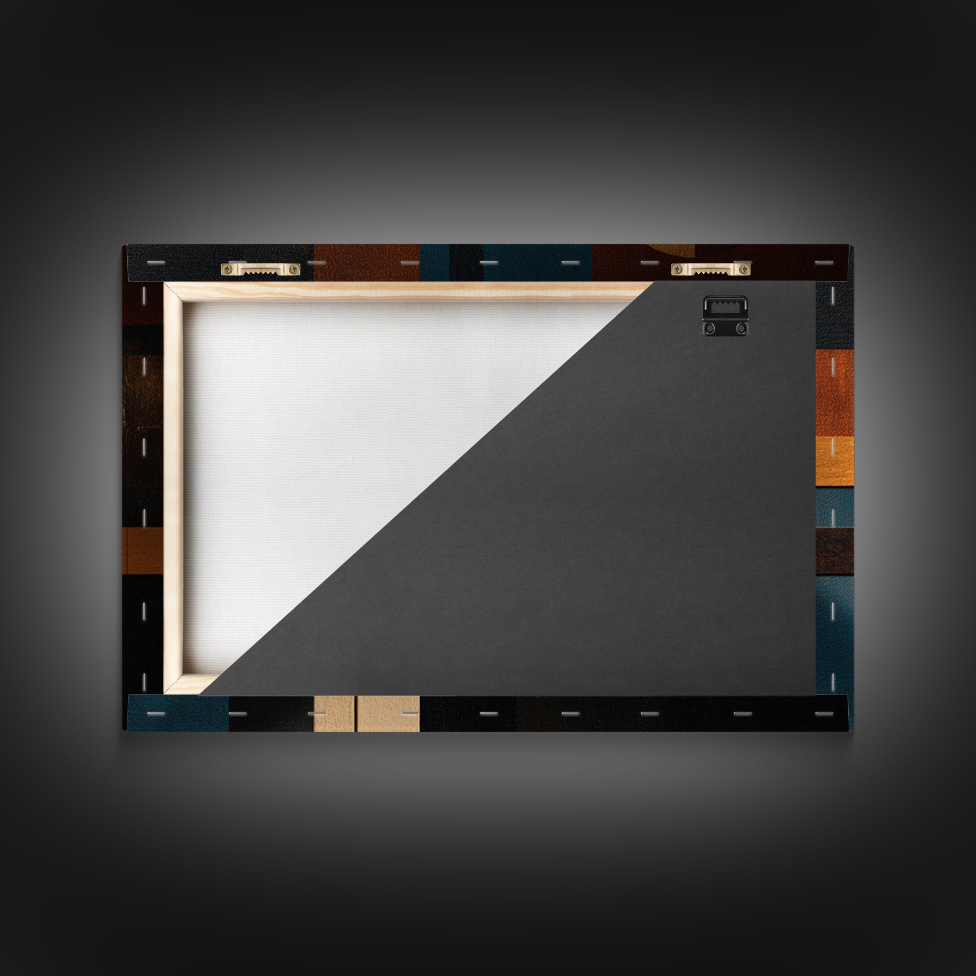 Album Cover Abstract Grid Framed Canvas Print, Music Studio Art, Wall Art Printable, Studio Decor, Abstract Art, Rhythm, MSA-3x2-46