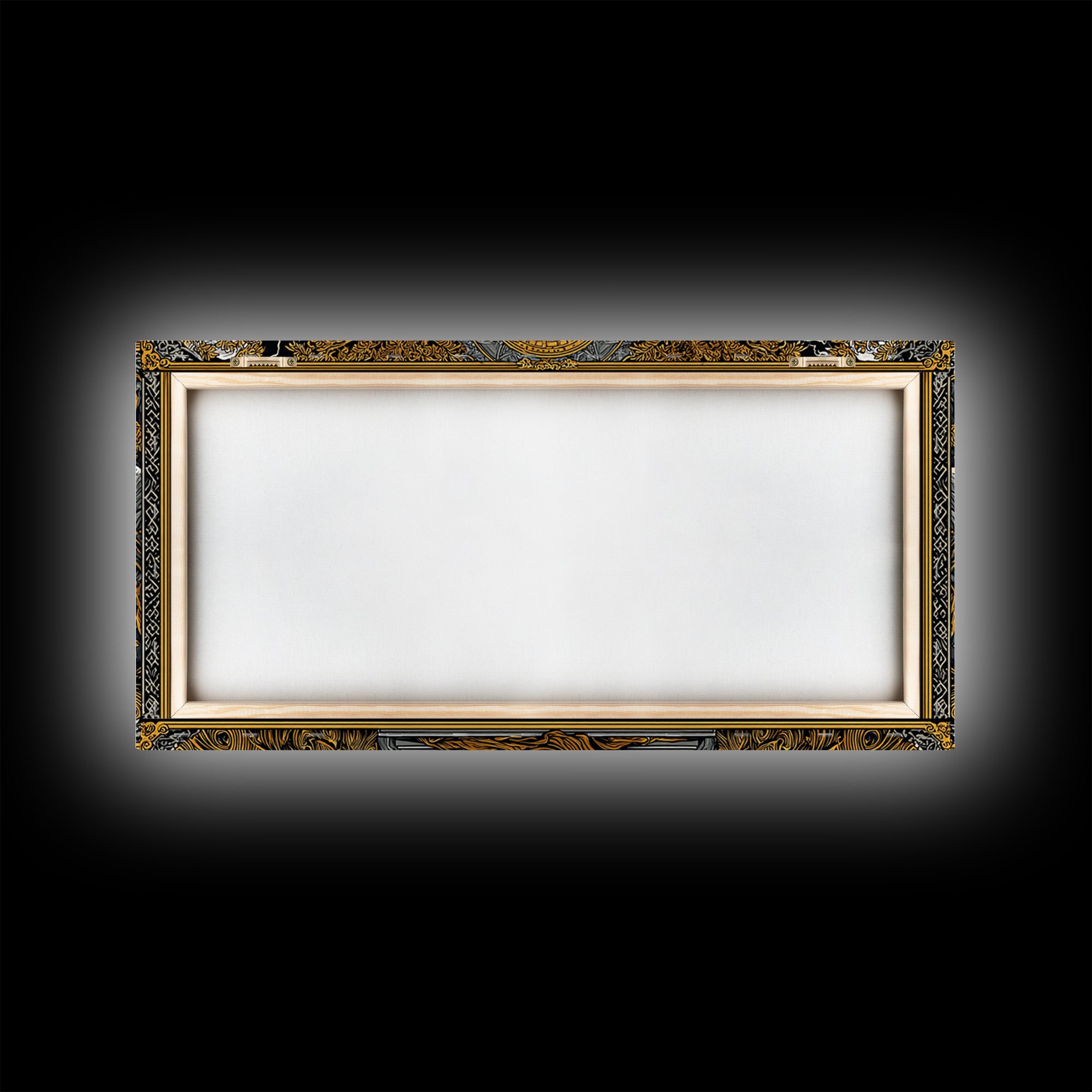Hera Gold Canvas Print, Greek Goddess Wall Art, Mythology Decor, Luxury Gold Artwork, Real Wood Frame Home Decor