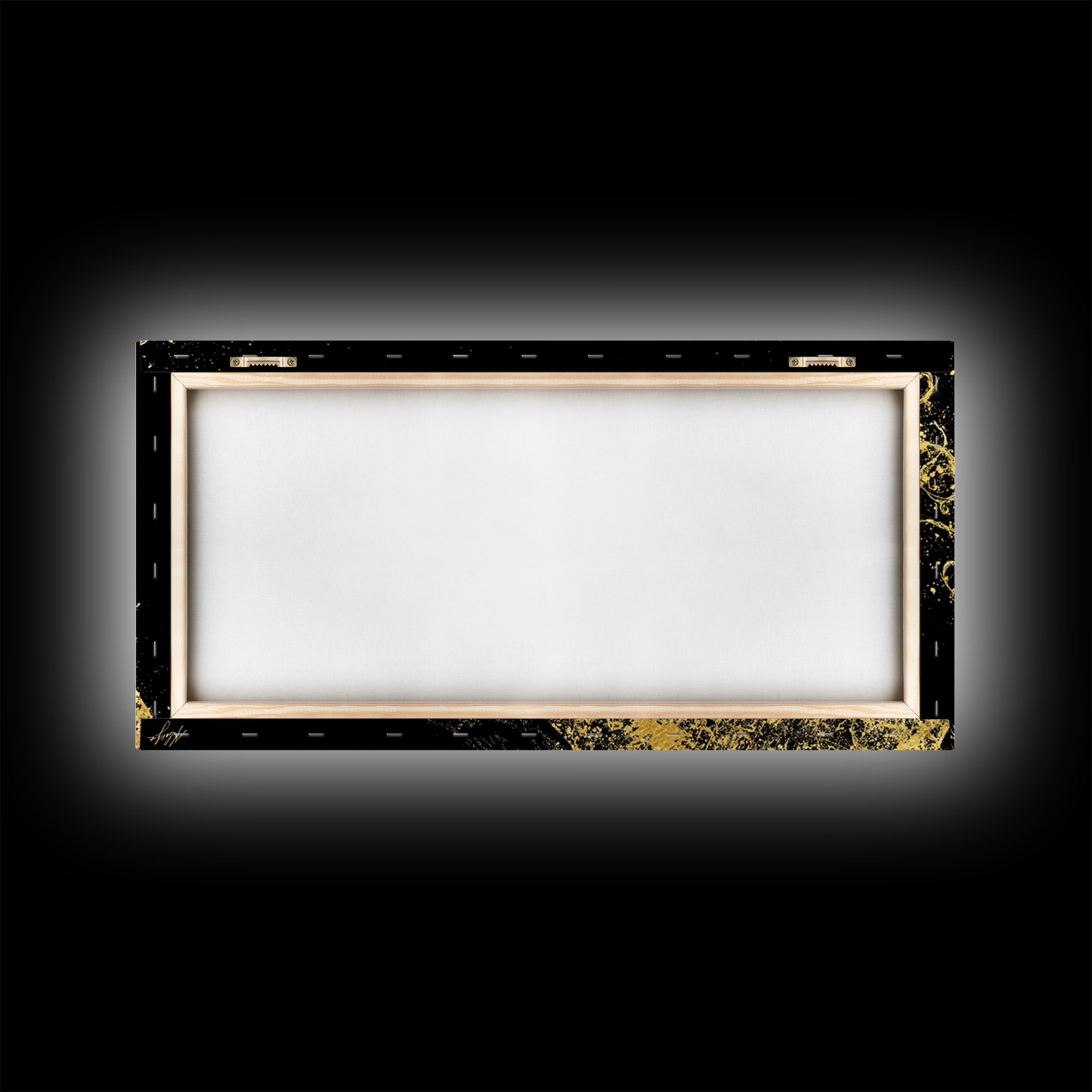 Prometheus Bound Gold Canvas Art, Greek Mythology Canvas Print, Real Wood Frame, Titan Wall Decor, Dramatic Art Gift
