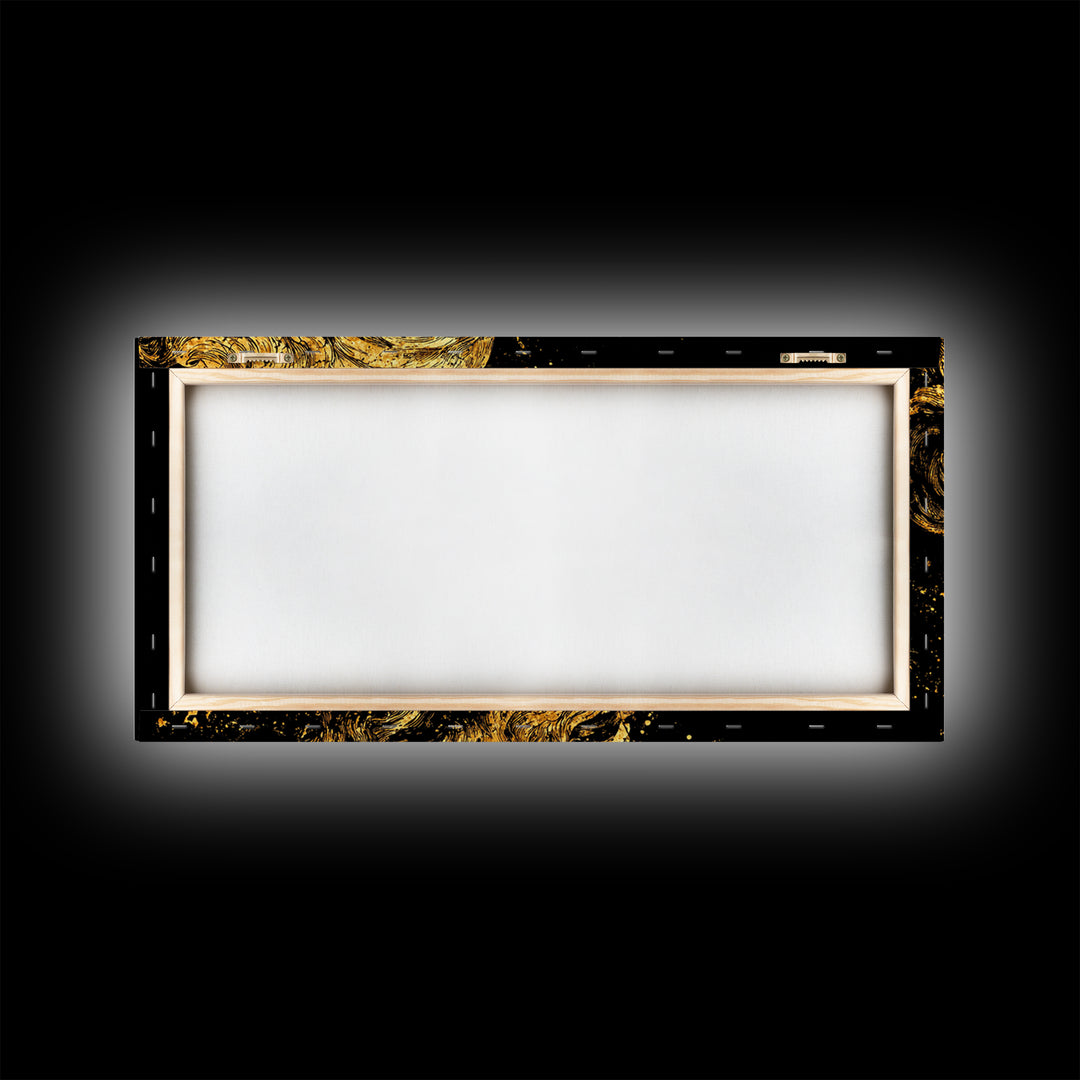 Socrates Greek Philosopher Gold Canvas Art, Ancient Philosophy Canvas Print, Real Wood Frame, Classical Wisdom Gift