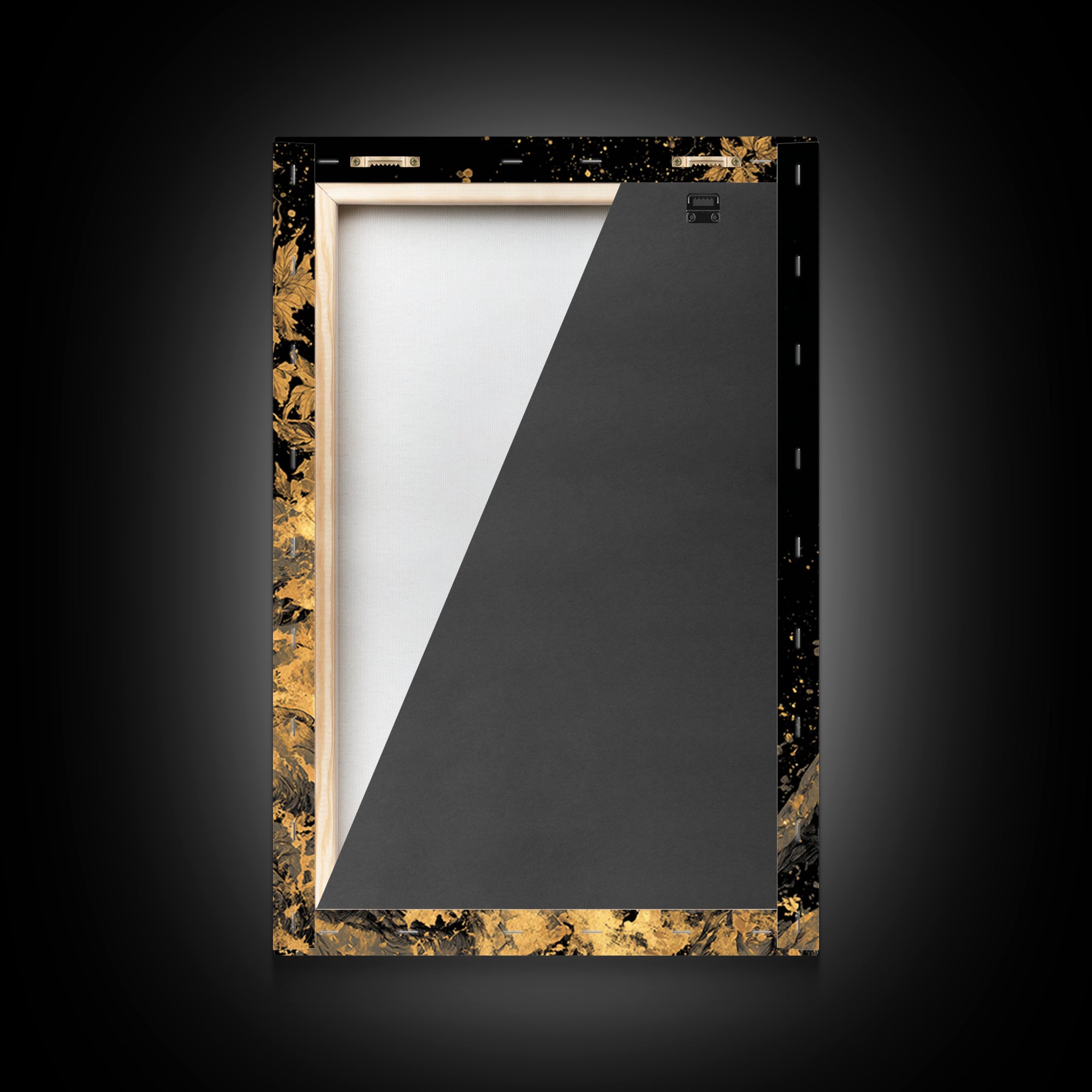 Mythology God Drinking Artwork, Canvas Gold Canvas Print, Ancient Dionysus Inspired Wall Art, Wine Motif Decor, Real Wood Frame
